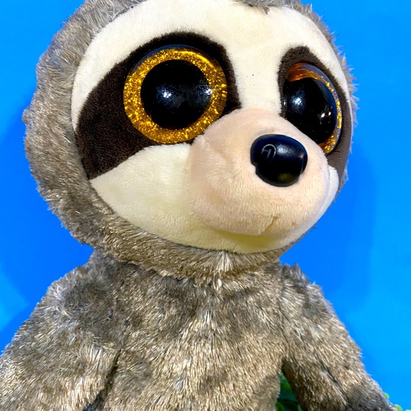 Ty BEANIE BOOS SLOTH DANGLER Ty SILK 2021 COLLECTION LARGE SIZE 13” CUTE PLUSH - Picture 3 of 10